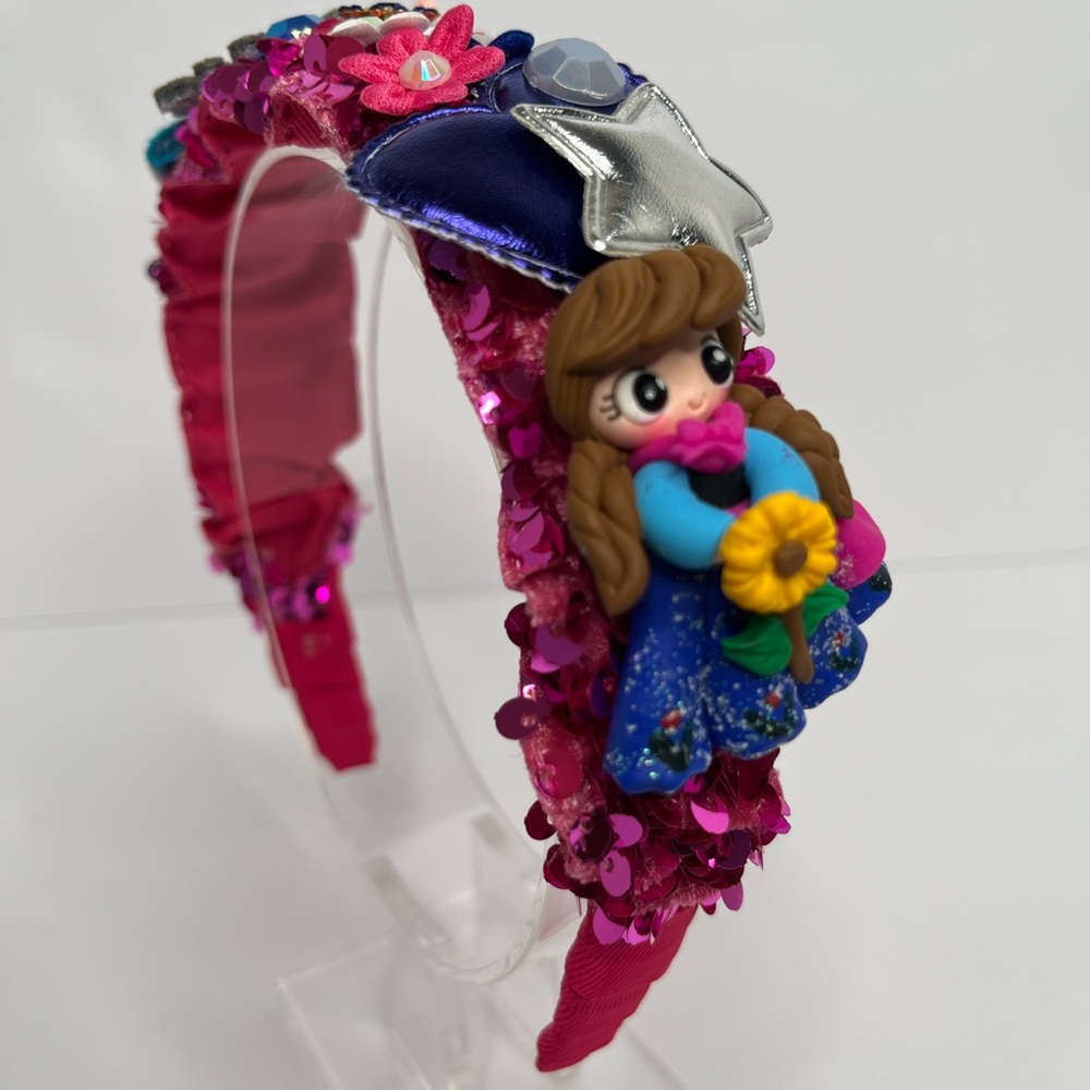 Ana from Frozen handmade headband NWOT